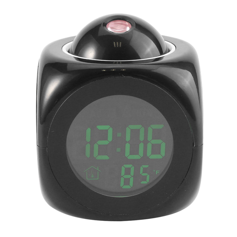Multi Function Digital LCD Wall Projection Voice Talking Temperature Display LED Alarm Clock