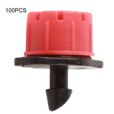 100pcs Adjustable Mini Garden Irrigation Watering Flow Dripper Head Drip Flower Plant Tools