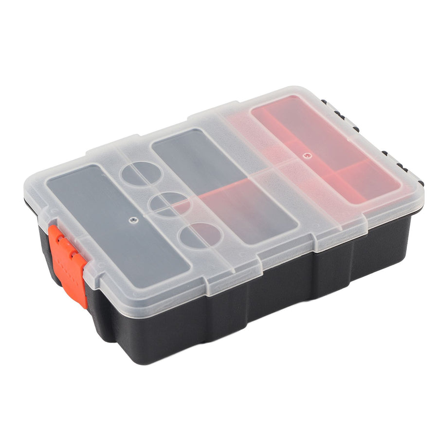 Two layer Plastic Heavy duty Components Storage Box Case Organizer Small Parts Tool Box