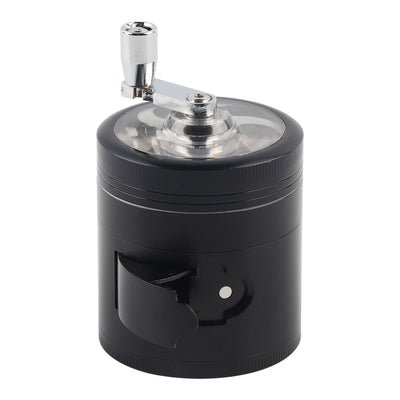 Manual Operated Zinc Alloy Herb Spice Kitchen Grinder with Crank Handle