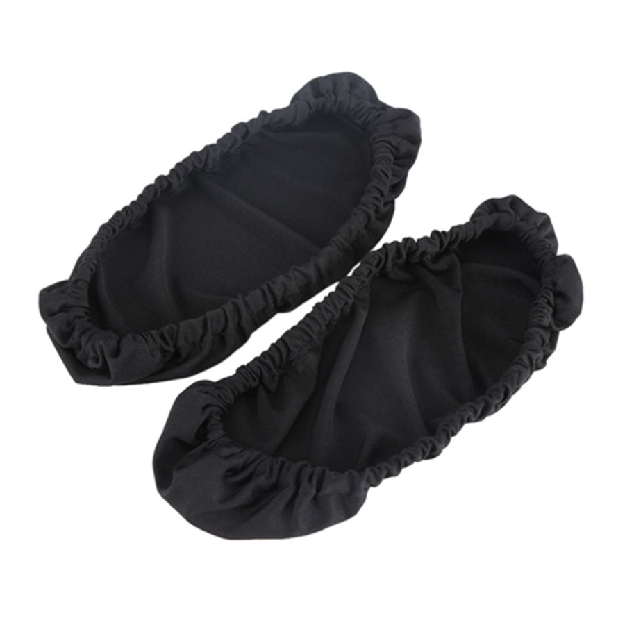 1 Pair Removable Chair Armrest Covers Elastic Protector Office Armchair Cover Black