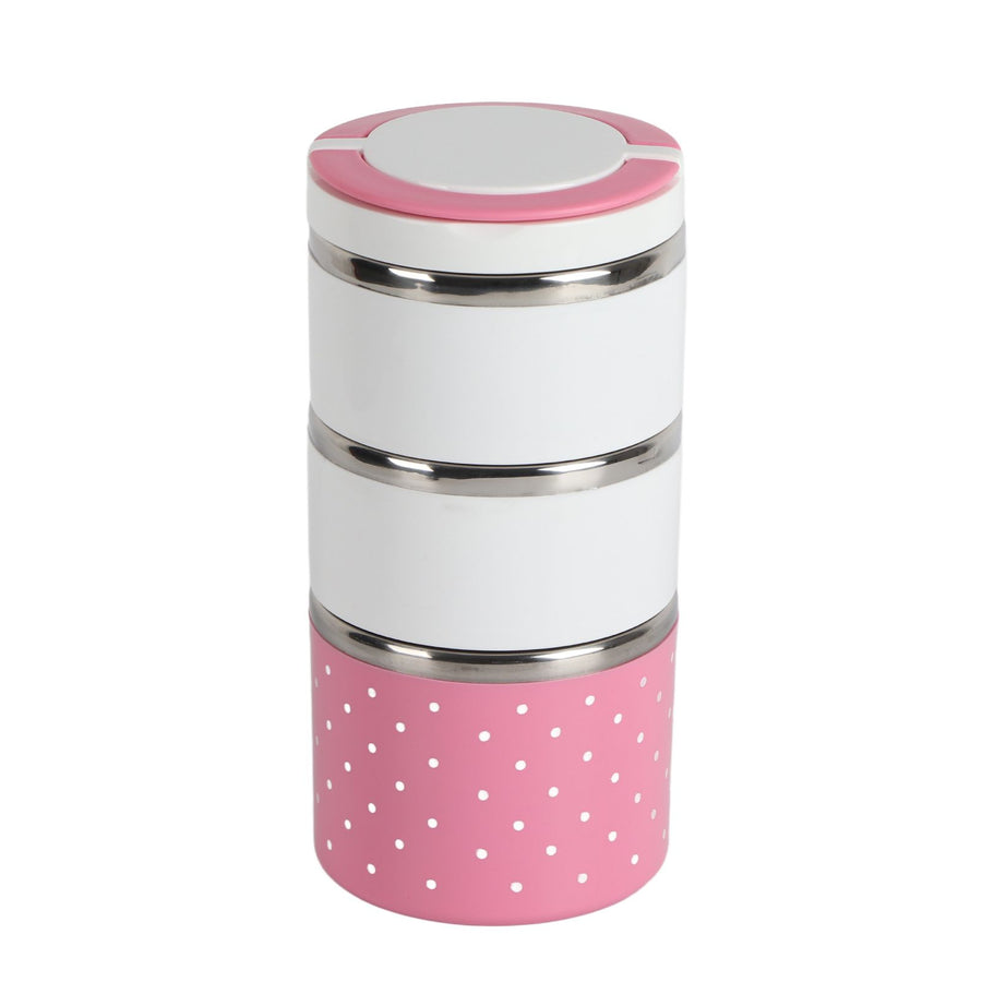 3 Layer Stainless Steel Insulation Thermo Thermal Lunch Box Food Container Hot