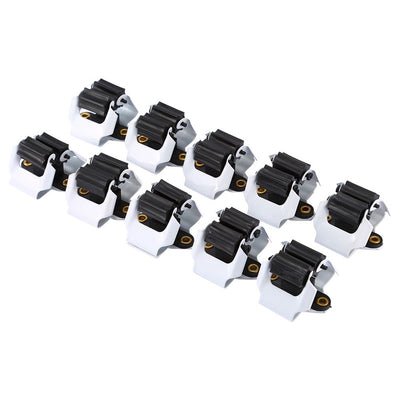 10PCS Kitchen Mop Broom Holder Wall Mounted Organizer Brush Storage Hanger Tool