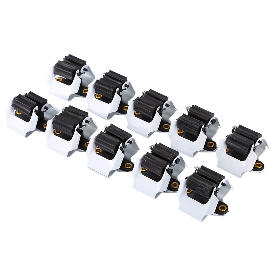10PCS Kitchen Mop Broom Holder Wall Mounted Organizer Brush Storage Hanger Tool