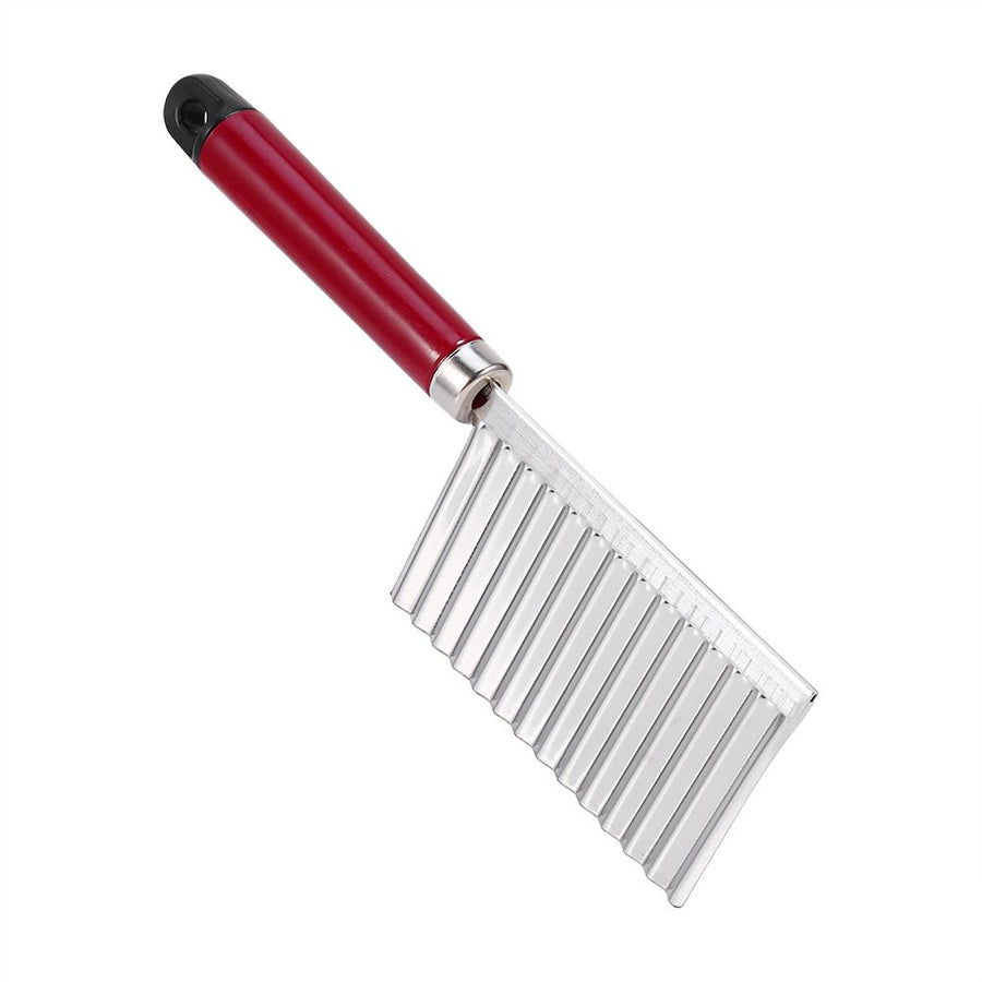 Potato Wavy Edged Knife Multifunction Stainless Steel Fruit Cutting Cooking Tool