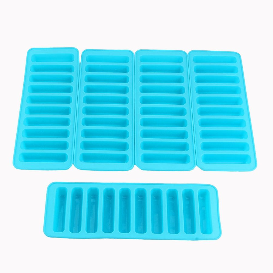 Colorful Cylinder Ice Cubes Tray Freeze Mould Fondant Chocolate Mold Make Silcone