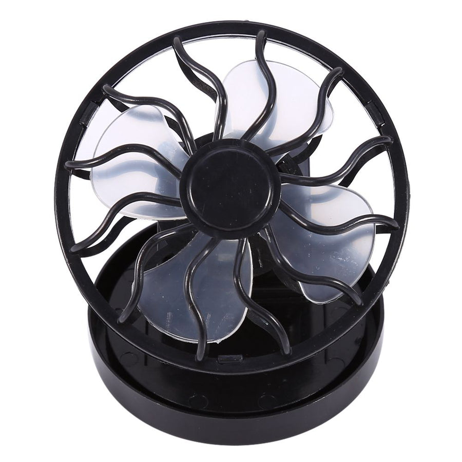 Electric Mini Clip on Solar Fan Air Conditioner Cooling Cell Fan Travel Camping Hiking Cooling