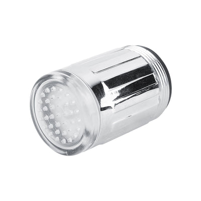 3 Color LED Light Changing Glow Temperature Sensor Shower Stream Water Faucet Tap For Kitchen