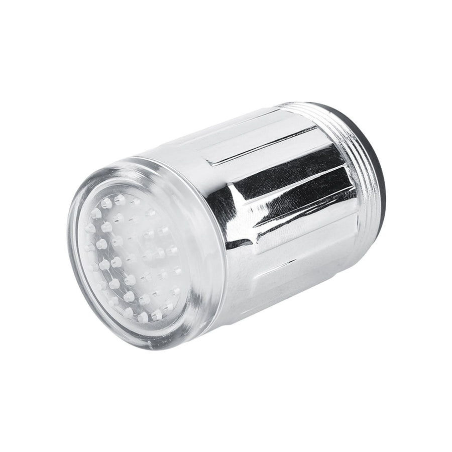 3 Color LED Light Changing Glow Temperature Sensor Shower Stream Water Faucet Tap For Kitchen