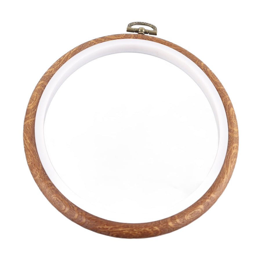 Embroidery Hoop Wood Circle Crossing Stitch Hoop Rings for DIY Embroidery Sewing