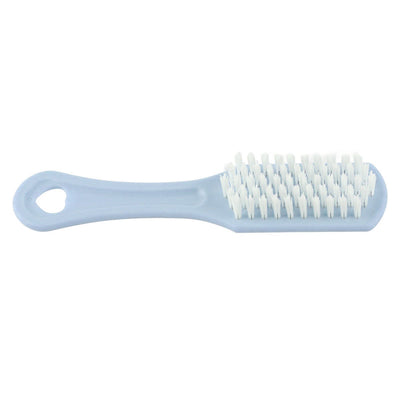 Multi functional Plastic Shoe Cleaning Brush Bushy Nylon Bristles Scrubber Washing Tool(Blue)