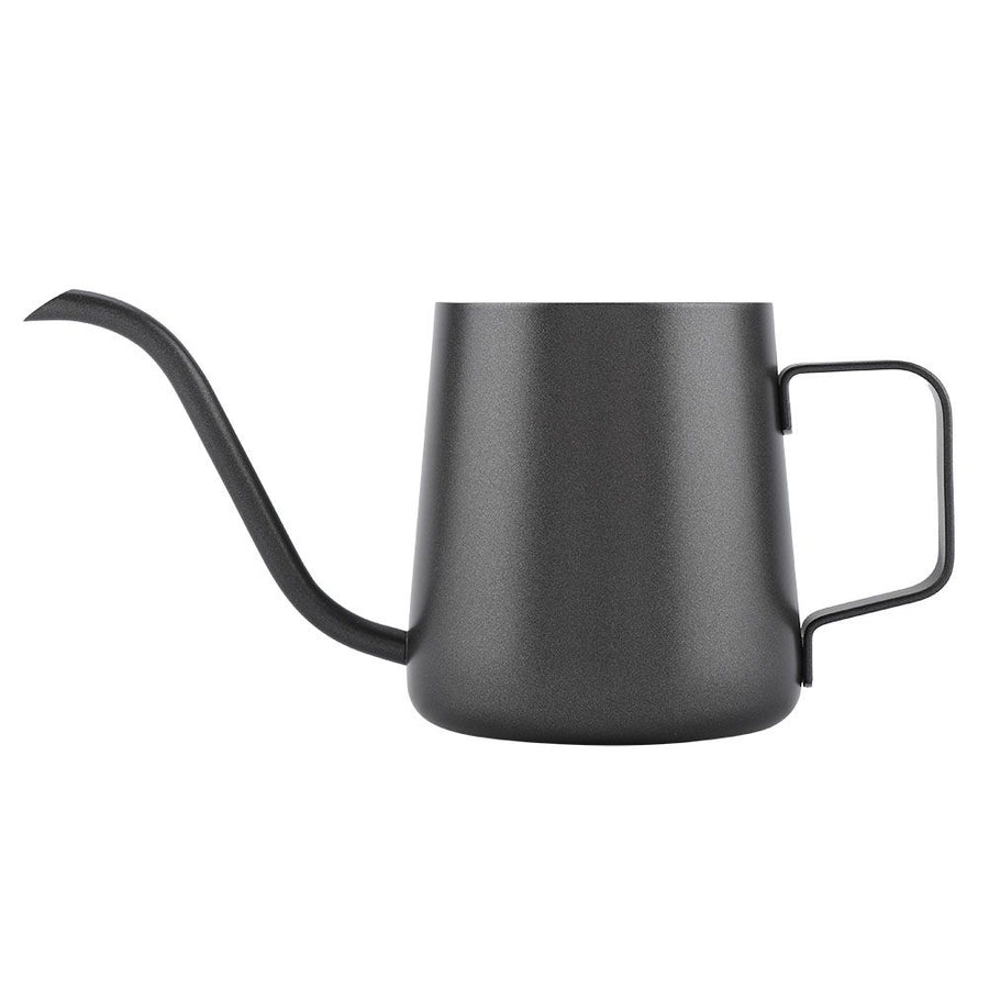 350 ml Stainless Steel Gooseneck Pour Over Drip Coffee Maker Tea Coffee Cup Pot Black