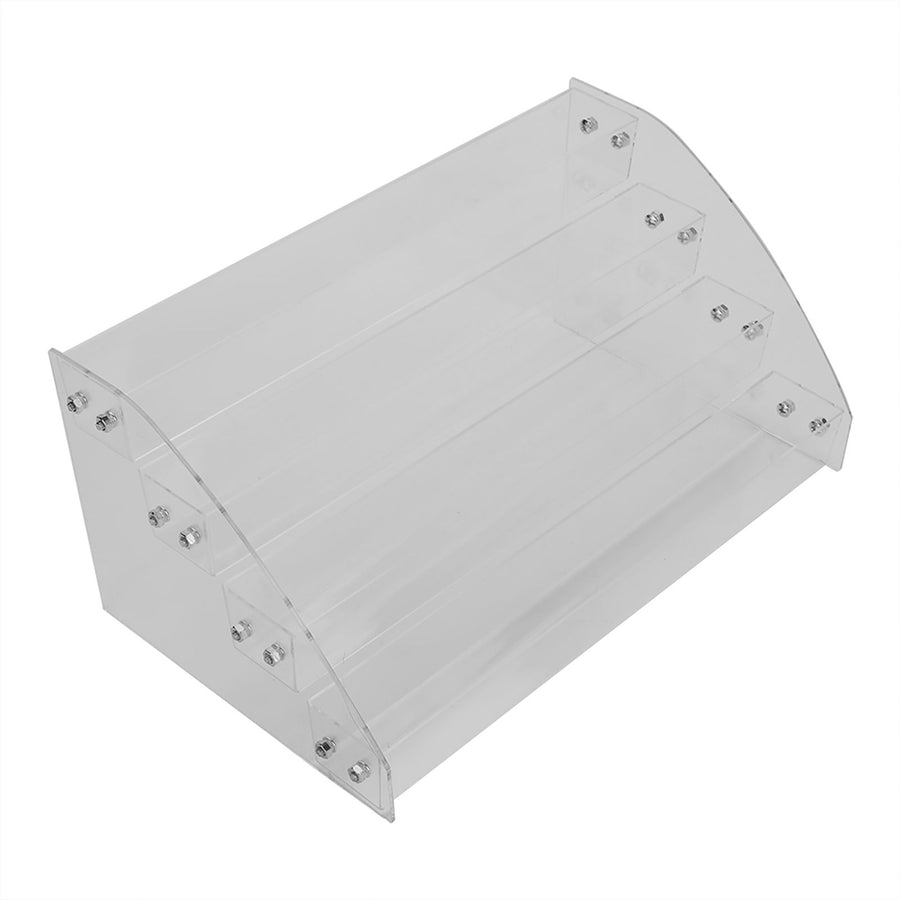 Multi layers Clear Acrylic Display Stand Rack Organizer Cosmetic Storage Box Four Layers