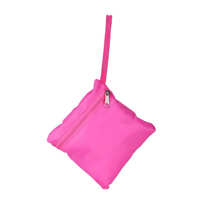 Portable Children Kids Mesh Drawstring Backpack Outdoor Beach Shell Toy Storage Bag (Pink)