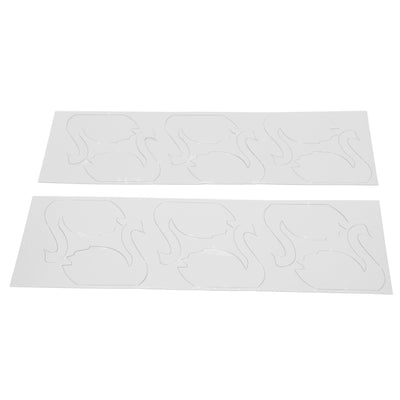 Acrylic Mirror Swan Wall Decal Sticker Art DIY for Home Nursery Room Decoration(Silver)