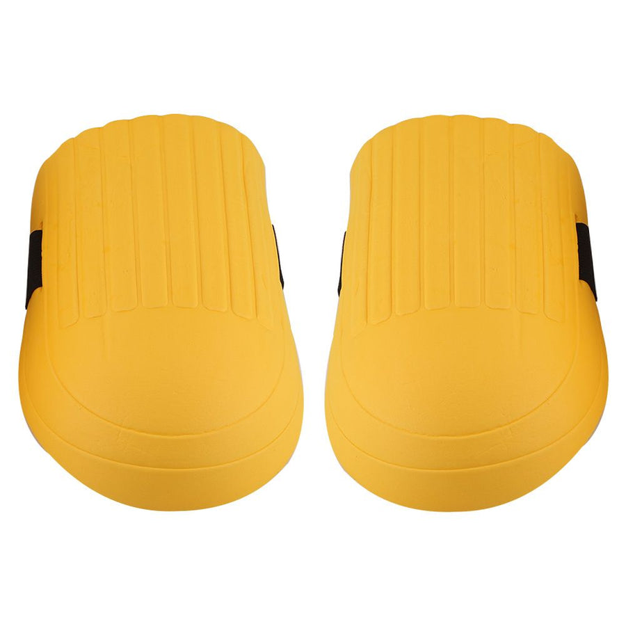 1 Pair of EVA Knee Pads Kneelet Protective Gear for Construction Gardening Flooring (Yellow)