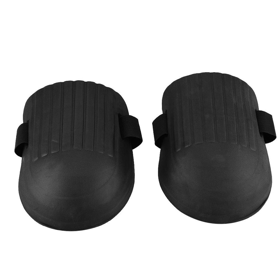 1 Pair of EVA Knee Pads Kneelet Protective Gear for Construction Gardening Flooring (Black)