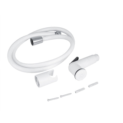 Portable ABS Plastic Hand Held Bidet Sprayer Bathroom Shower Spray Head Set with Hose Holder