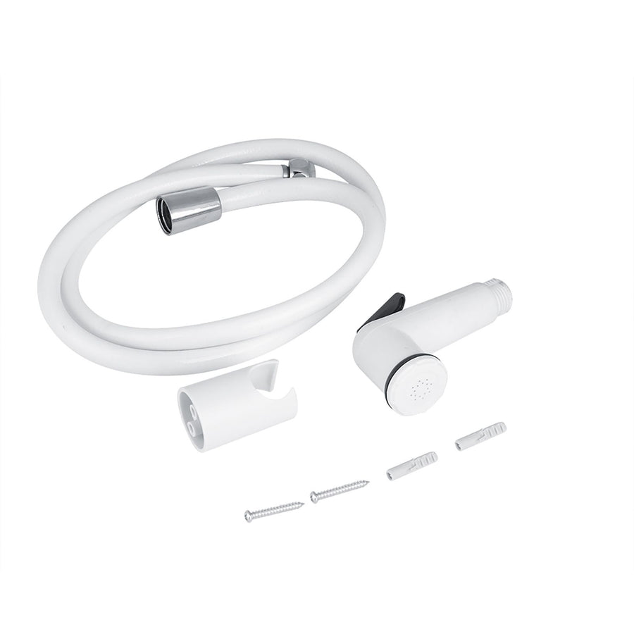 Portable ABS Plastic Hand Held Bidet Sprayer Bathroom Shower Spray Head Set with Hose Holder