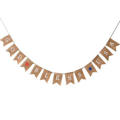 13pcs Set Fashionable Cloth Forked Tail shaped Banner for Party Decoration