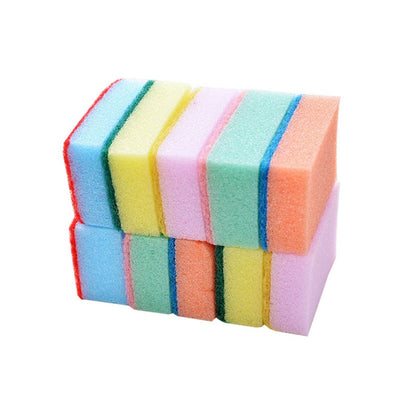 10pcs/ Set Durable Cleaning Sponge Kitchen Tool for Dishes Bowl Pot Pan