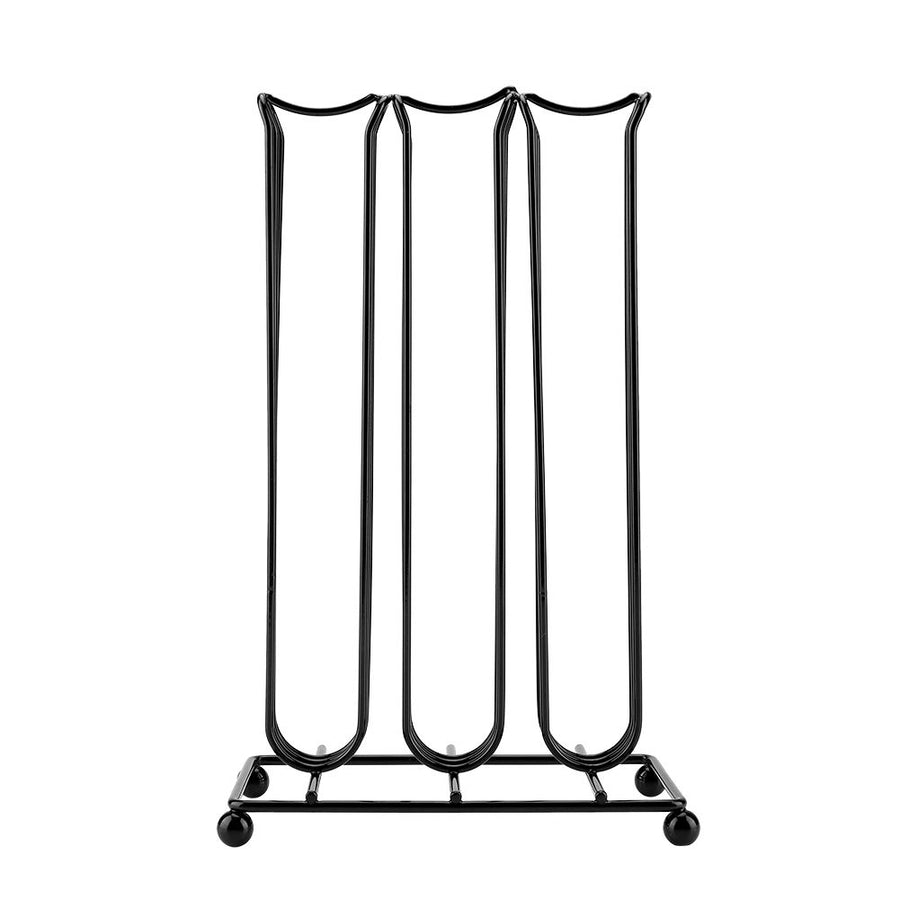 Black Color Chrome Plating Iron Coffee Capsule Storage Rack for Holding 42 Pieces Capsules
