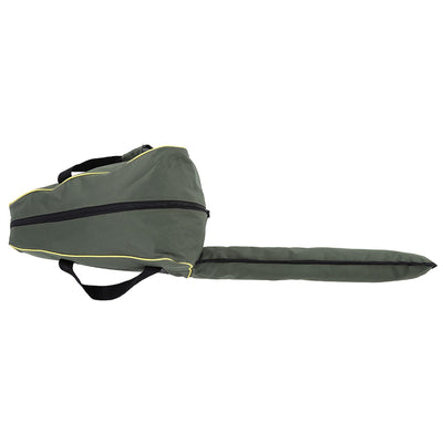 Portable Oxford Cloth Chainsaw Storage Bag Lawn Mower Carry Case Protective Box (Green)