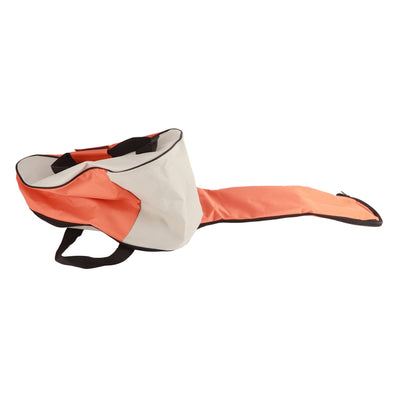 Portable Oxford Cloth Chainsaw Storage Bag Lawn Mower Carry Case Protective Box (Orange)