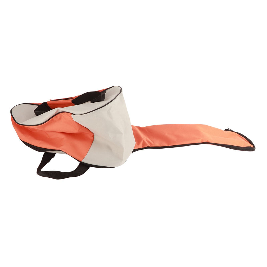 Portable Oxford Cloth Chainsaw Storage Bag Lawn Mower Carry Case Protective Box (Orange)