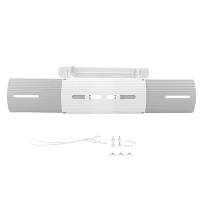 Anti wind Shield Air Conditioning Wind Shield Retractable Windshield Deflector Grey