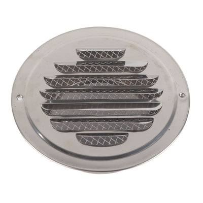 Stainless Steel Wall Air Vent Round Flat Grille Ducting Ventilation Cover Outlet Insect Mesh
