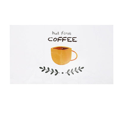 Cartoon and Transparent Self Adhesive Kitchen Oil Resistant Sticker Wall Tile Decals (Tea Cup)