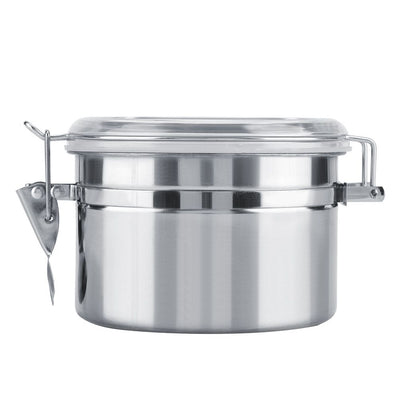 Stainless Steel Coffee Container Vacuum Sealed Storage Jar for Sugar Tea Bean(800ml)