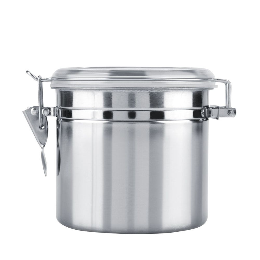 Stainless Steel Coffee Container Vacuum Sealed Storage Jar for Sugar Tea Bean(1100ml)