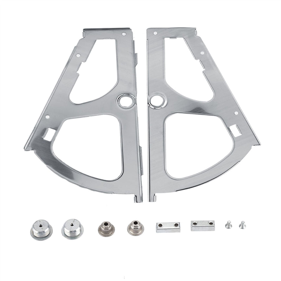 2Pcs Stainless Steel Shoes Drawer Cabinet Hinges Turing Rack Replacement Fittings(1 Layer)
