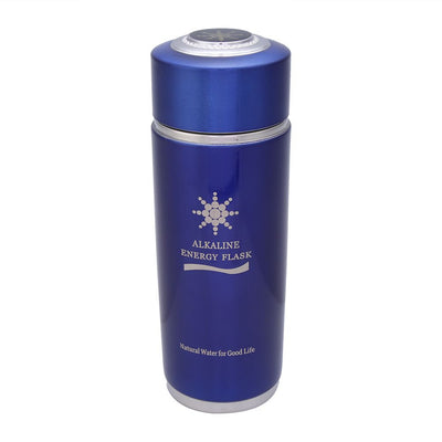 Stainless Alkaline Water Bottle Portable Nano Balance Bio Energy Lonizer Cup Flask(Blue)