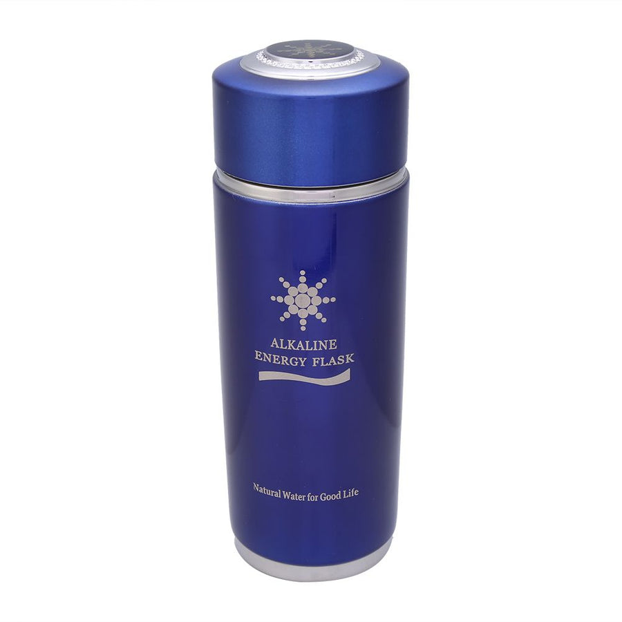 Stainless Alkaline Water Bottle Portable Nano Balance Bio Energy Lonizer Cup Flask(Blue)