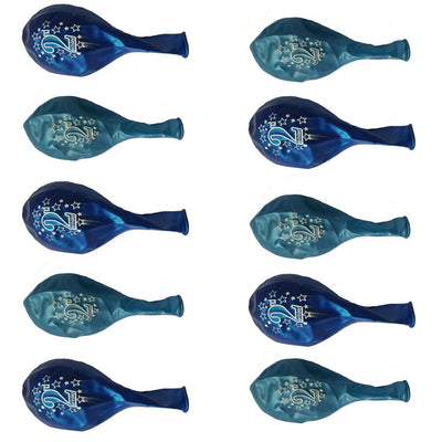 10Pcs Latex Balloon Birthday Party Baby Shower Decoration Accessaries Blue