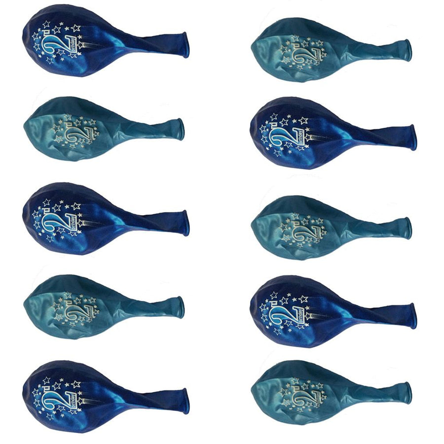 10Pcs Latex Balloon Birthday Party Baby Shower Decoration Accessaries Blue