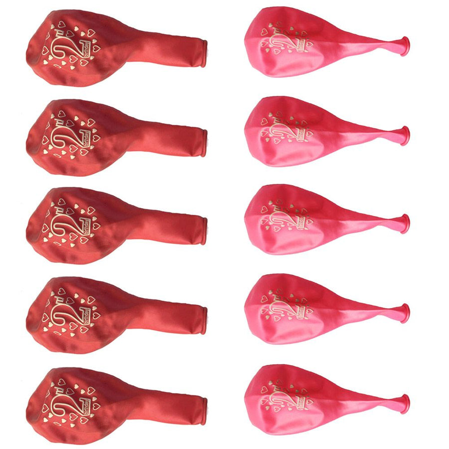 10Pcs Latex Balloon Birthday Party Baby Shower Decoration Accessaries Pink
