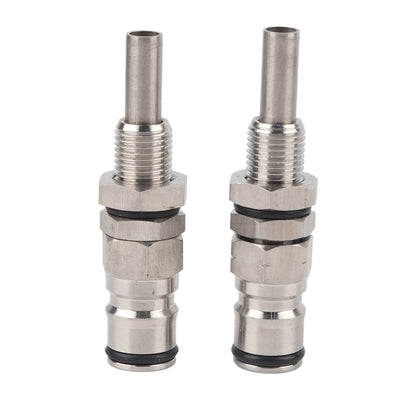 2pcs/ Set Stainless Steel Sturdy Keg Beer Ball Lock Post Connector