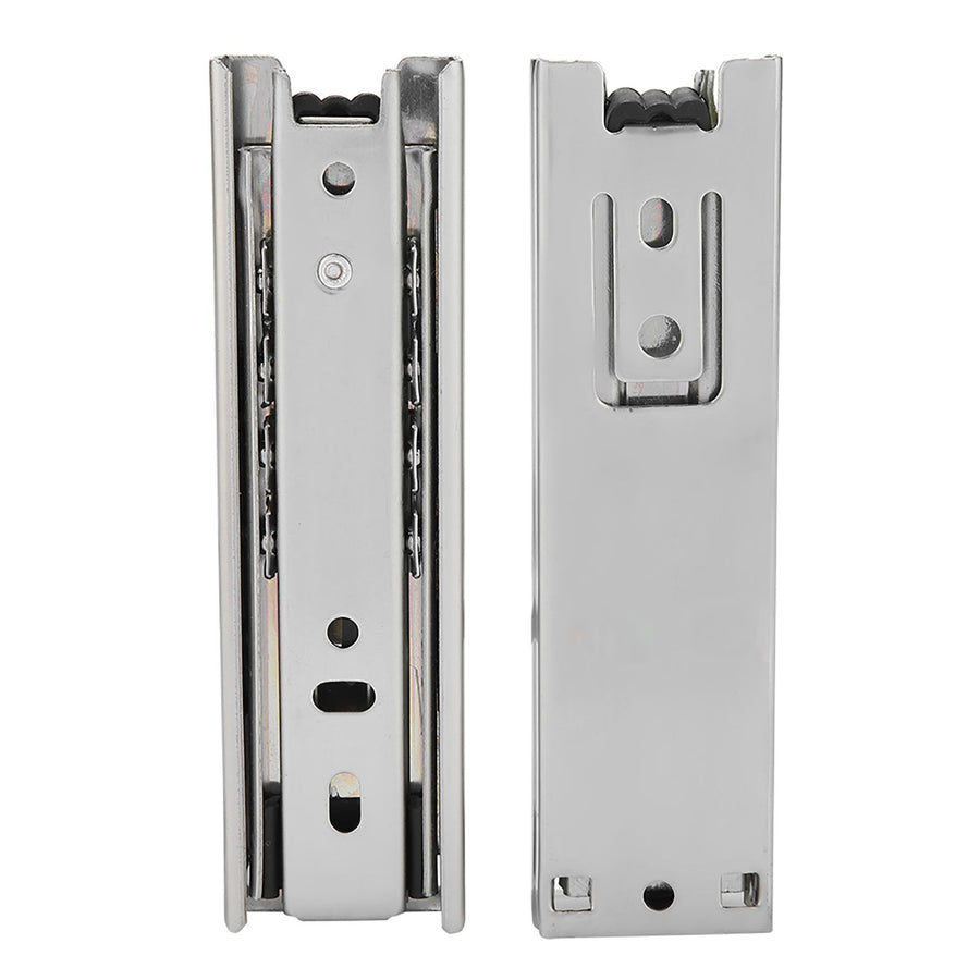 2pcs 5in Mini Short Drawer Slides Furniture Guide Rail Full Extension Kitchen Cupboard Hardware