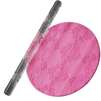 High Quality Acrylic Rolling Pin Pastry Rolling Pin Fondant Plasticine Roller DIY Cake 04#