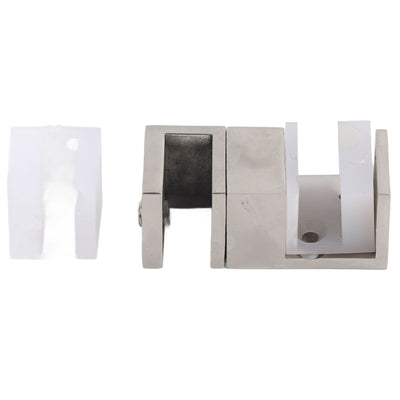 Stainless Steel Adjustable Anti rust Sliding Door Bottom Guide Holder Office Household