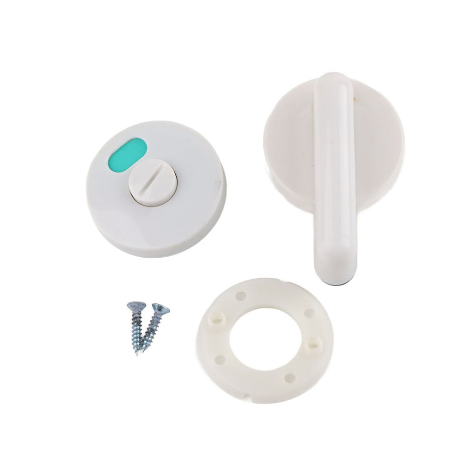 Door Lock Bolt Vacant Engaged Privacy Indicator for Toilet Restroom Bathroom Use