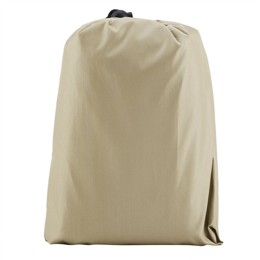 Round Table Dust Cover Outdoor Waterproof Garden Patio Furniture Covers(Beige)