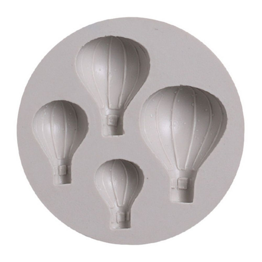 Hot Air Balloon Pattern Fondant Cake Decorative Baking Silicone DIY Mold (50-614)