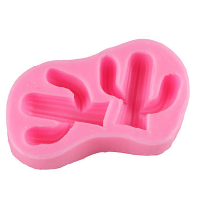 Silicone Cake Mold Plant Cactus Pattern Desserts Chocolate Baking DIY Mold Making Tool