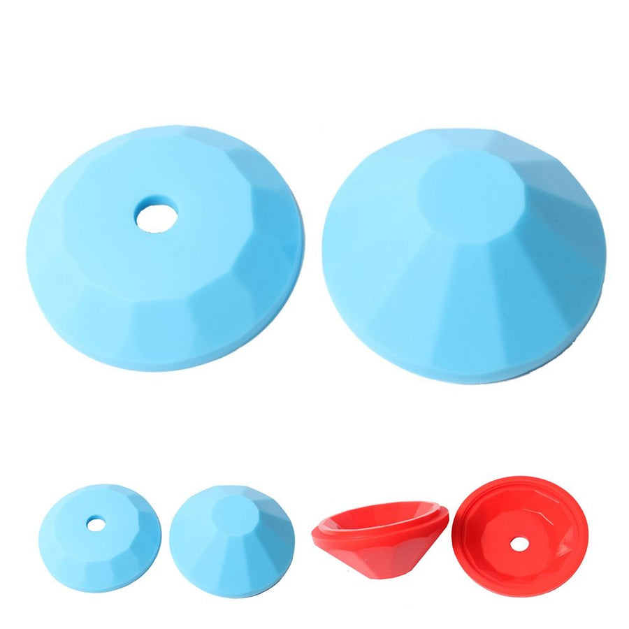 Silicone Cake Mold 3D Diamond Pattern Pudding Desserts Baking DIY Mold Soap Making Tool