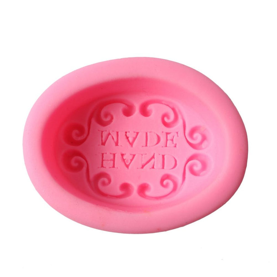 HAND MADE Lettering Cake Baking Cookie Chocolate Sugar Paste Food Silicone Mold Bakeware